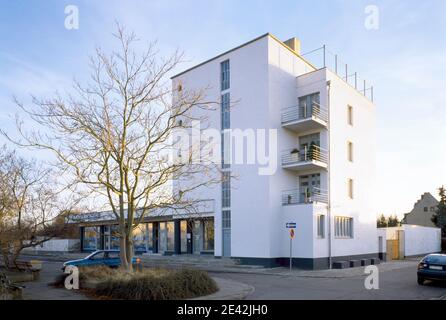 Zentrum der Siedlung, Hochhaus Stockfoto