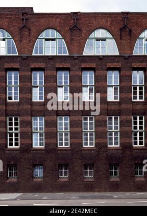 Verwaltungsgebäude von Peter Behrens, Fassade Stockfoto