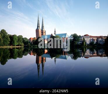 Blick von Südosten Stockfoto