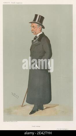 Leslie Matthew 'Spy' ward, 1851â € "1922, Briten, Politiker - Vanity Fair - 'SMall Holdings'. Lord Carrington. 11., 1907. September 1907. Chromolithographie. Stockfoto