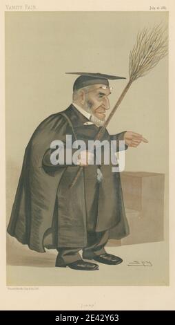 Leslie Matthew 'Spy' ward, 1851â € "1922, britische, Vanity Fair: Lehrer und Schulleiter; 'Jimmy', der Reverand James Leigh Jones, 16. Juli 1887, 1887. Chromolithographie. Stockfoto