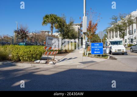 - Hyde Park, eine gentrified Nachbarschaft in, Tampa, Florida Stockfoto