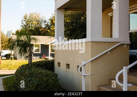 Neu in Old - Hyde Park, ein gentrifiziertes Viertel in Tampa, Florida Stockfoto