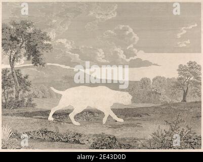 William Woollett, 1735â € "1785, britische, [Schießen] die spanische Pointer, 1768. Gravur und Radierung, erster Zustand. Stockfoto