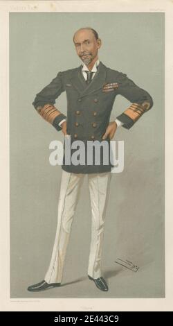 Leslie Matthew 'Spy' ward, 1851â € "1922, britische, Vanity Fair: Militär und Marine; "China", Sir Edward Hobart Seymour, Oktober 31, 1901, 1901. Chromolithographie. Stockfoto