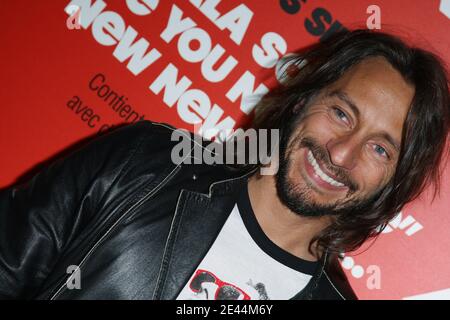 Der französische DJ Bob Sinclar nimmt an der Party für die Veröffentlichung seines neuen Albums 'Born in 69' Teil, das am 10. Mai 2009 im VIP Room in Paris, Frankreich, stattfand. Foto von Marco Vitchi/ABACAPRESS.COM Stockfoto
