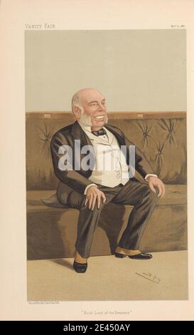 Leslie Matthew 'Spy' ward, 1851â € "1922, Briten, Politiker - Vanity Fair. 'Erster Herr der Schatzkammer'. Die Rt. William Henry Smith. 12 1887. November 1887. Chromolithographie. Stockfoto