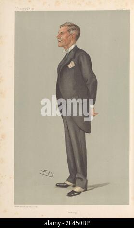 Leslie Matthew 'Spy' ward, 1851â € "1922, Briten, Politiker - Vanity Fair. „Peking“. Sir Ernest Satow. 23 1903. April 1903. Chromolithographie. Stockfoto