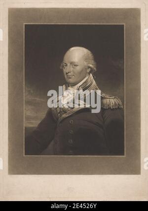 Henry Hoppner Meyer, ca. 1782â €"1847, Briten, Sir Charles Cotton. Mezzotint. Stockfoto
