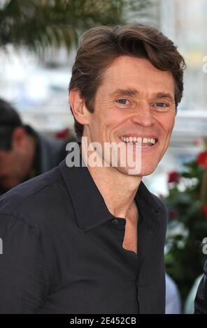 Schauspieler Willem Dafoe nimmt am 18. Mai 2009 an der Fotokalle "Antichrist" Teil, die im Palais des Festivals während der 62. Internationalen Filmfestspiele von Cannes in Cannes, Frankreich, stattfand. Foto von Nebinger-Orban/ABACAPRESS.COM Stockfoto