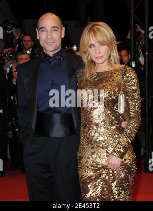 Jean-Marc Barr und Rosanna Arquette nehmen an der Vorführung von "Antichrist" beim 62. Filmfestival in Cannes, Frankreich, am 18. Mai 2009 Teil. Foto von Lionel Hahn/ABACAPRESS.COM Stockfoto