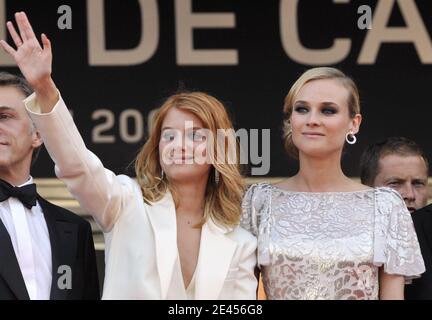 Diane Kruger, Melanie Laurent bei der Vorstellung von "Inglourious Basterds" während der 62. Filmfestspiele von Cannes am 20. Mai 2009 im Palais des Festivals in Cannes, Frankreich. Foto von Nebinger-Orban/ABACAPRESS.COM Stockfoto