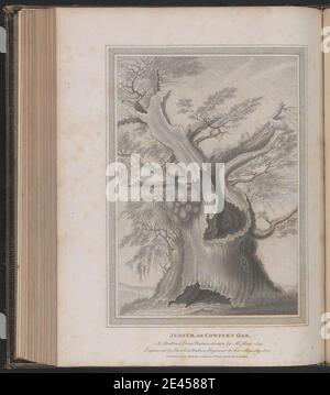 Print made by Caroline Watson, 1760â € "1814, Briten, Judith, oder Cowper's Oak, 1803-1804. Radierung und Liniengravur auf mittelschwerem, leicht strukturiertem, cremefarbenen Papier. Stockfoto