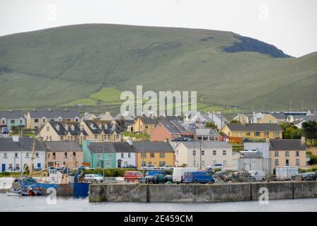 Hafen von Portmagee in Kerry, Irland Stockfoto