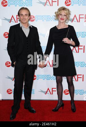 Jesse Johnson und Melanie Griffith nahmen am 37. AFI Life Achievement Award: A Tribute to Michael Douglas Teil, der am 11. Juni 2009 in den Sony Studios in Culver City in Los Angeles, CA, USA, stattfand. Foto von Lionel Hahn/ABACAPRESS.COM Stockfoto