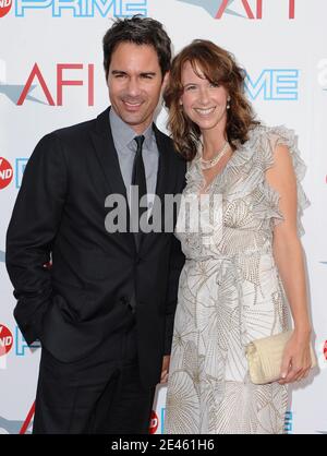 Eric McCormack und Janet Holden nehmen am 37. AFI Life Achievement Award: A Tribute to Michael Douglas Teil, der am 11. Juni 2009 in den Sony Studios in Culver City in Los Angeles, CA, USA, stattfand. Foto von Lionel Hahn/ABACAPRESS.COM Stockfoto