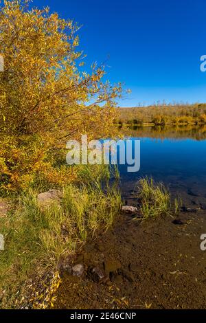 Fish Lake Campground auf Steens Mountain, Oregon, USA Stockfoto