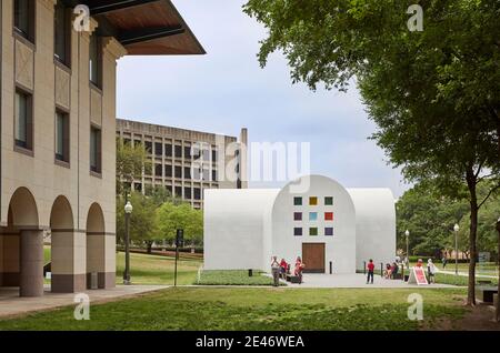 Ellsworth Kelly's Austin im Blanton Museum in Austin Texas. Stockfoto