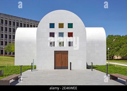 Ellsworth Kelly's Austin im Blanton Museum in Austin Texas. Stockfoto