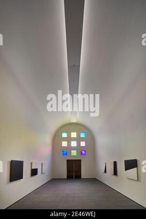 Ellsworth Kelly's Austin im Blanton Museum in Austin Texas. Stockfoto