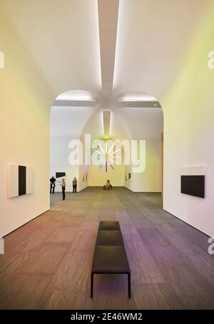 Ellsworth Kelly's Austin im Blanton Museum in Austin Texas. Stockfoto