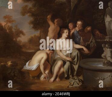 Die Gottin Diana Baden Stockfotografie Alamy