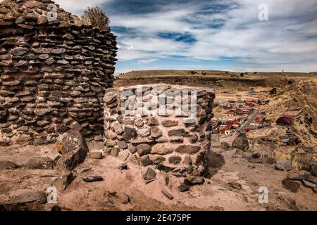 Umayo See, Puno, Peru Stockfoto