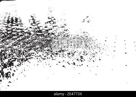 Körnig Overlay Textur Stock Vektor