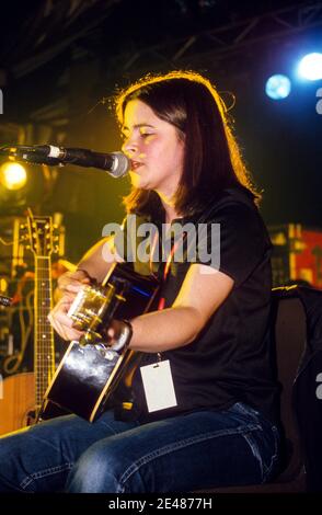 The Delgados beim A.T.P April 2000, All Tomorrows Parties Festival, Camber Sands, Rye, West Sussex, England, Vereinigtes Königreich. Stockfoto