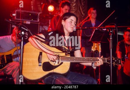 The Delgados beim A.T.P April 2000, All Tomorrows Parties Festival, Camber Sands, Rye, West Sussex, England, Vereinigtes Königreich. Stockfoto