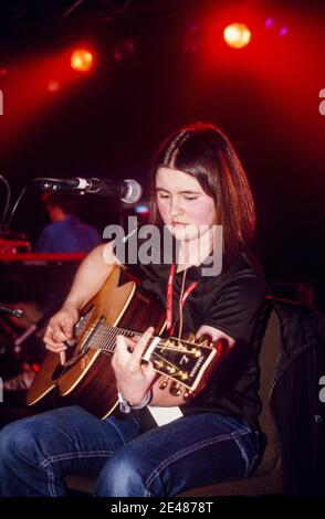 The Delgados beim A.T.P April 2000, All Tomorrows Parties Festival, Camber Sands, Rye, West Sussex, England, Vereinigtes Königreich. Stockfoto