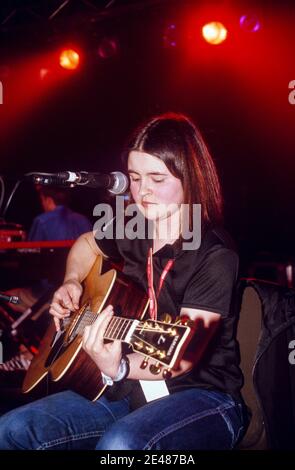 The Delgados beim A.T.P April 2000, All Tomorrows Parties Festival, Camber Sands, Rye, West Sussex, England, Vereinigtes Königreich. Stockfoto