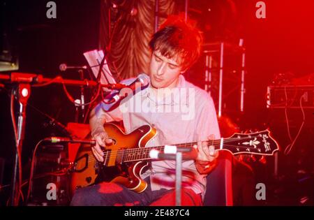 The Delgados beim A.T.P April 2000, All Tomorrows Parties Festival, Camber Sands, Rye, West Sussex, England, Vereinigtes Königreich. Stockfoto