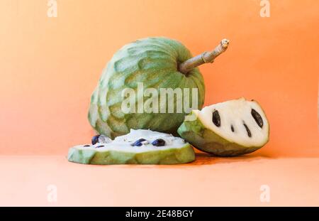 Custard Apple Cherimoya Stockfoto