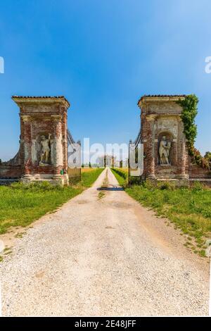 Italien Venetien Vancimuglio - Villa Chiericati Porto Rigo Von Andrea Palladio Stockfoto