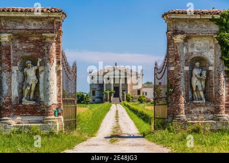 Italien Venetien Vancimuglio - Villa Chiericati Porto Rigo Von Andrea Palladio Stockfoto