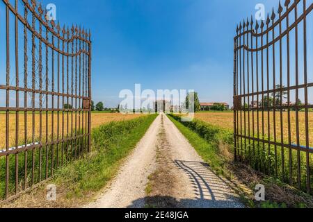 Italien Venetien Vancimuglio - Villa Chiericati Porto Rigo Von Andrea Palladio Stockfoto