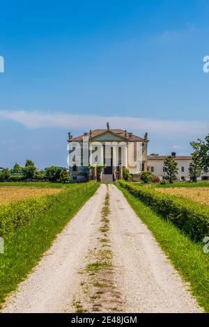 Italien Venetien Vancimuglio - Villa Chiericati Porto Rigo Von Andrea Palladio Stockfoto