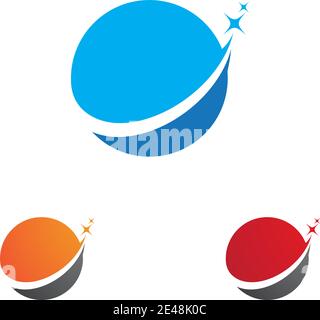 Schneller Logo Vorlage Vektor icon Abbildung design Stock Vektor