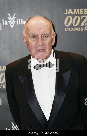 Paris, Frankreich. April 2016. Rémy Julienne, geboren am 17. April 1930 in Cepoy und gestorben am 21. Januar 2021 in Montargis, ist ein französischer Stuntman. Stockfoto