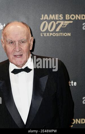 Paris, Frankreich. April 2016. Rémy Julienne, geboren am 17. April 1930 in Cepoy und gestorben am 21. Januar 2021 in Montargis, ist ein französischer Stuntman. Stockfoto