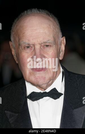 Paris, Frankreich. April 2016. Rémy Julienne, geboren am 17. April 1930 in Cepoy und gestorben am 21. Januar 2021 in Montargis, ist ein französischer Stuntman. Stockfoto