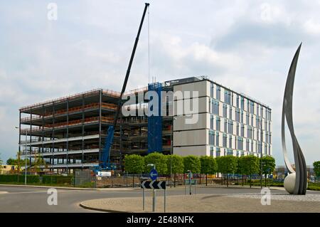 Hauptsitz für die Polizei des Großraums Manchester (GMP) an der Central Business Park, Newton Heath, Manchester, England, UK Stockfoto