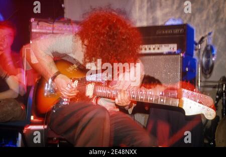 Godspeed You! Black Emperor A.T.P April 2000, Camber Sands, Rye, West Sussex, England, Vereinigtes Königreich. Stockfoto