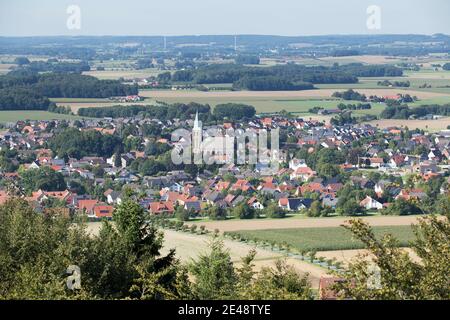 Blick vom Beutling Turm in Wellingholzhausen-Melle Stockfoto