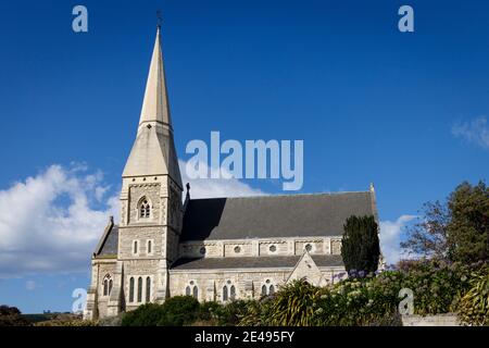 St. Luke's Church, Oamaru, Südinsel, Neuseeland. Stockfoto