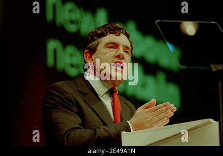 Labour Party Conference Brighton England Großbritannien Oktober 1997 der erste Arbeiterpartei-Konferenz mit Tony Blair als Premierminister Stockfoto