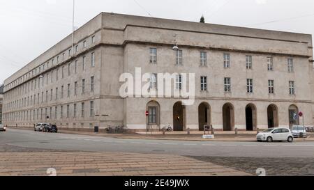 kopenhagen, Dänemark - 12. Dezember 2020: Polizeipräsidium Kopenhagen Stockfoto