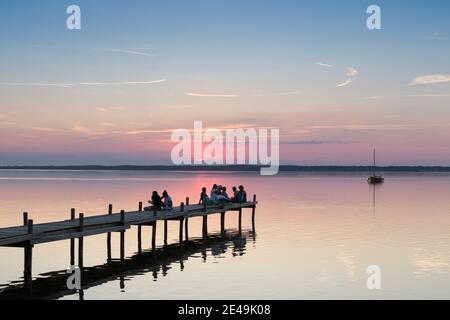 Steinhuder Meer, Region Hannover Stockfoto