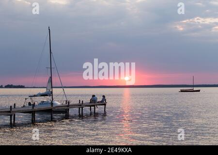 Steinhuder Meer, Region Hannover Stockfoto